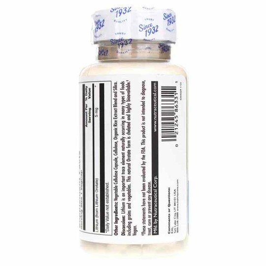 Lithium Orotate 5 Mg, KAL
